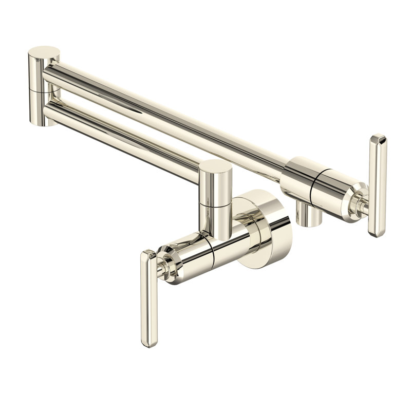 Apothecary Pot Filler, Polished Nickel