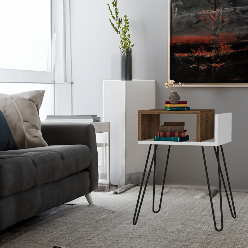 Table de bout avec rangement Agathla