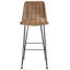 Counter Stool with Metal Frame