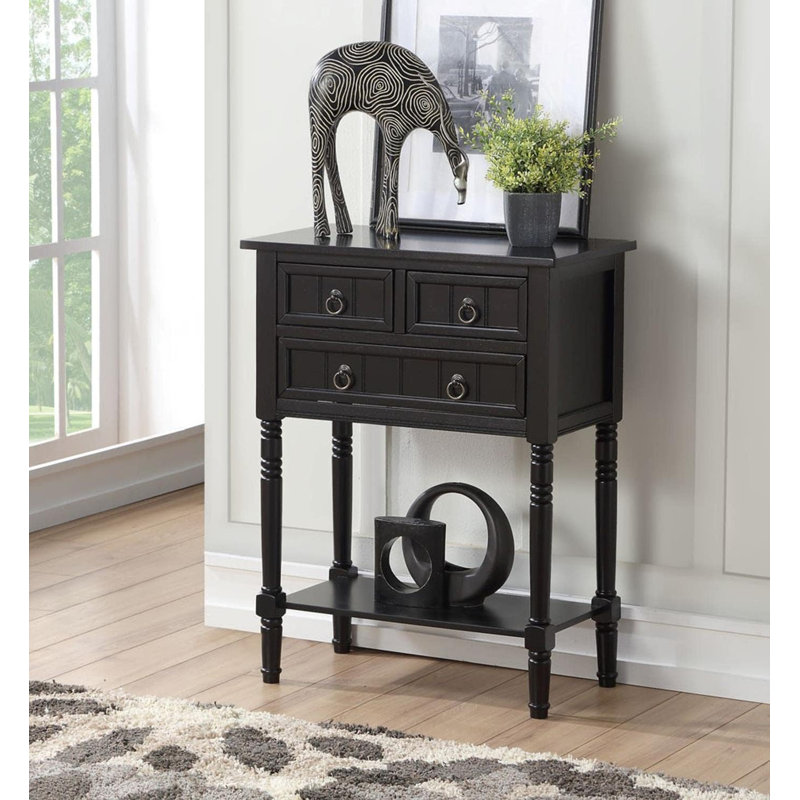 Meayki 24'' Console Table, Black