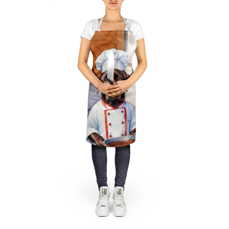 No Pattern Bib Apron