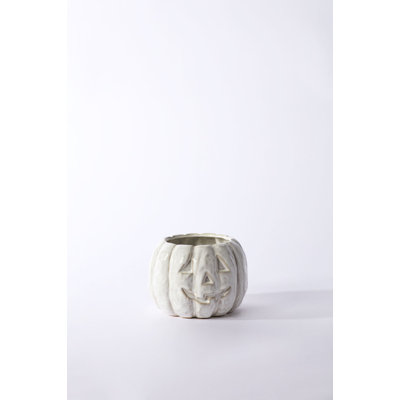 Glazed Pumpkin Pot 6.5"x 4.75"