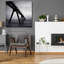 «Wharf de la Salie» par Nina Paponcek, art mural en verre acrylique-297123169