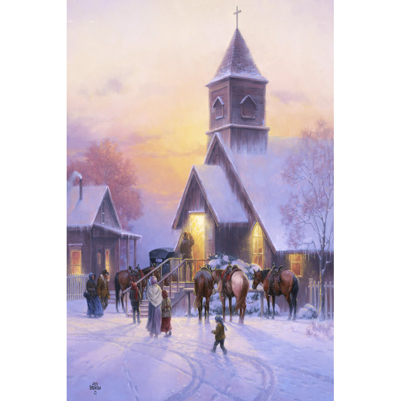 Sunday Service by Jack Sorenson - Wrapped Canvas Print, 91cm H x 61cm W