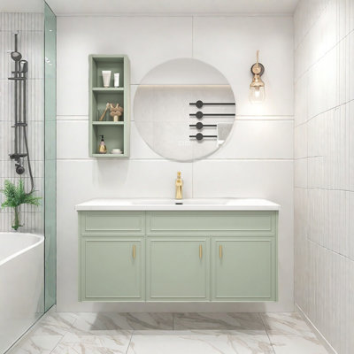 Armoire de salle de bain moderne et luxueuse