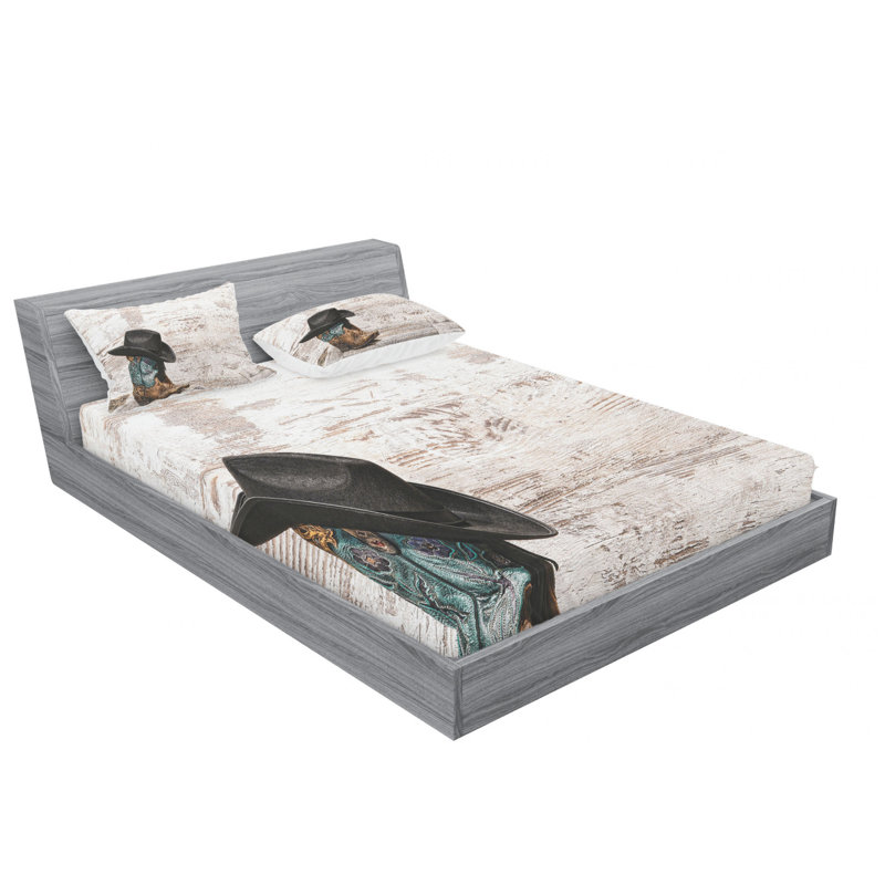 Microfiber Sheet Set, Queen Sheet Set + Fitted Sheet + 2 Pillowcases