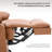 Breasha 39.7" Wide Transitional PU Swivel Rocker Manual Recliner-130043233