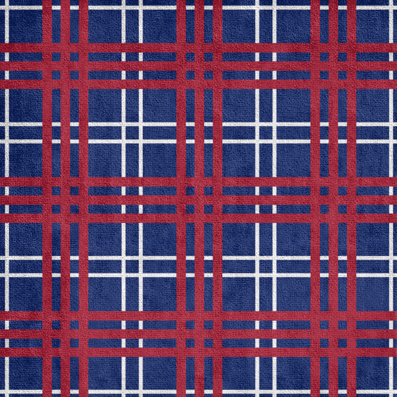 Bath Towel, Polyester/Cotton Blend, Dark Blue/White/Red