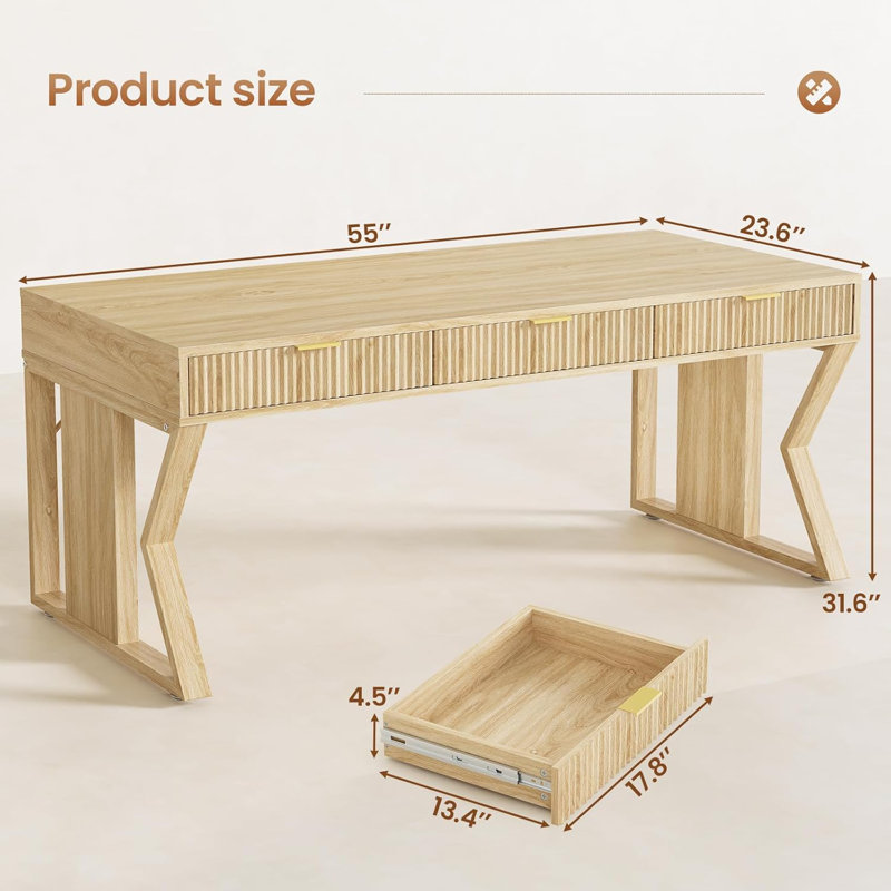 Marda MDF Computer Desk