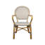Chaise de salle à manger Astoria blanche (ensemble de 2)