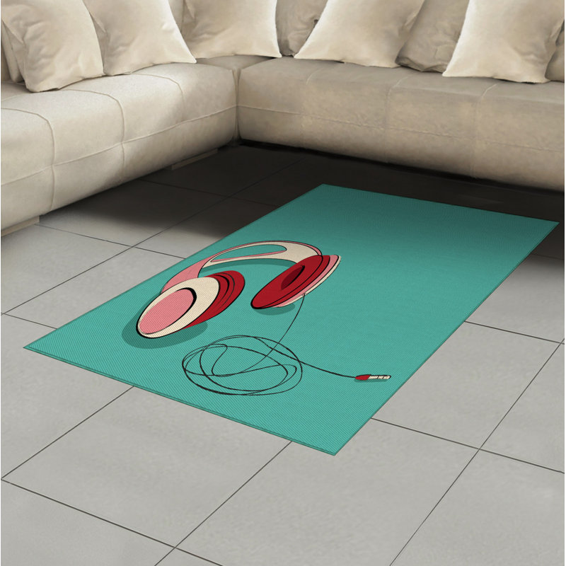 Tapis décoratif Indie High Density, Rectangle— 4 pi x 5 pi 8 po
