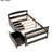 Twin Bed With Two Convenient Drawers For A Stylish Bedroom Exquisite Platform Storage In Color-532890582