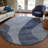 Washable Abstract Indoor / Outdoor Rug-1566424660