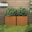 Ensemble de 2 pots à fleurs vidaXL-384332082-380751730-384332089