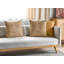 COLLOMIA Geometric Beige Square Cushion