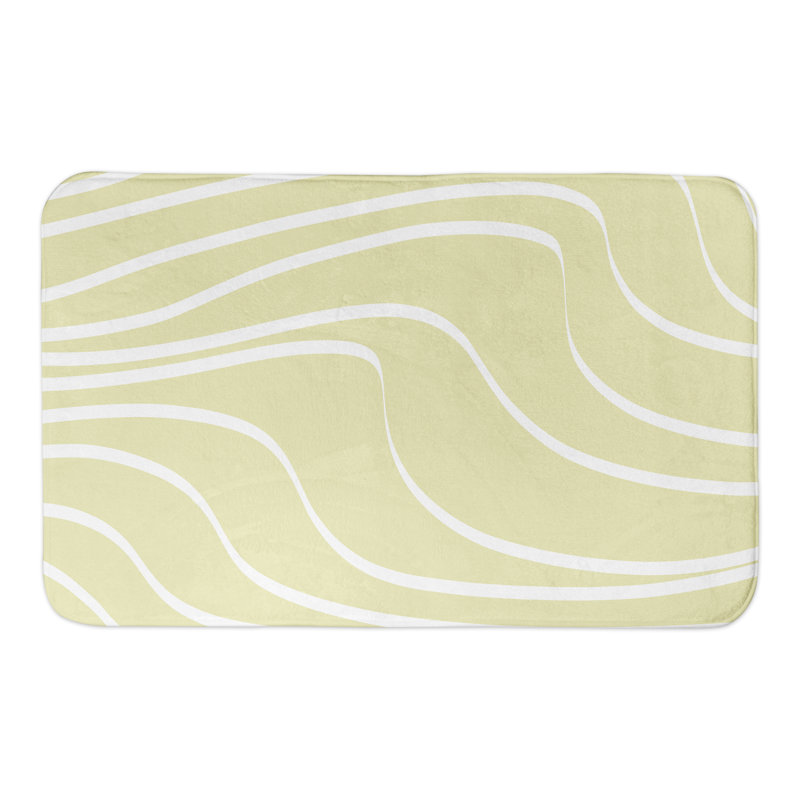 Philbert Non-Slip Bath Mat, Yellow