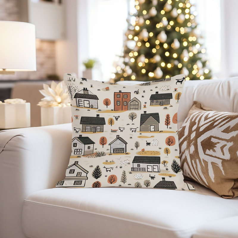 Rustic Farmhouse Pattern I, 20"H x 20"W
