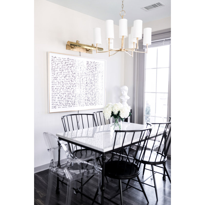 Dillion 9 - Light Chandelier, Polished Nickel