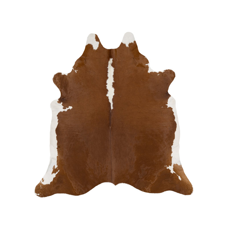 Amke Hereford Cowhide Rug