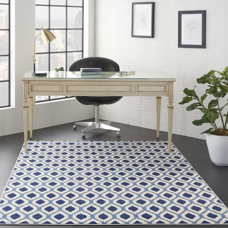 Susan Geometric Area Rug, Rectangle 160 x 221cm