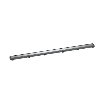 Hansgrohe RainDrain Match Zero / Tile 47 1/4 po avec cadre réglable en hauteur