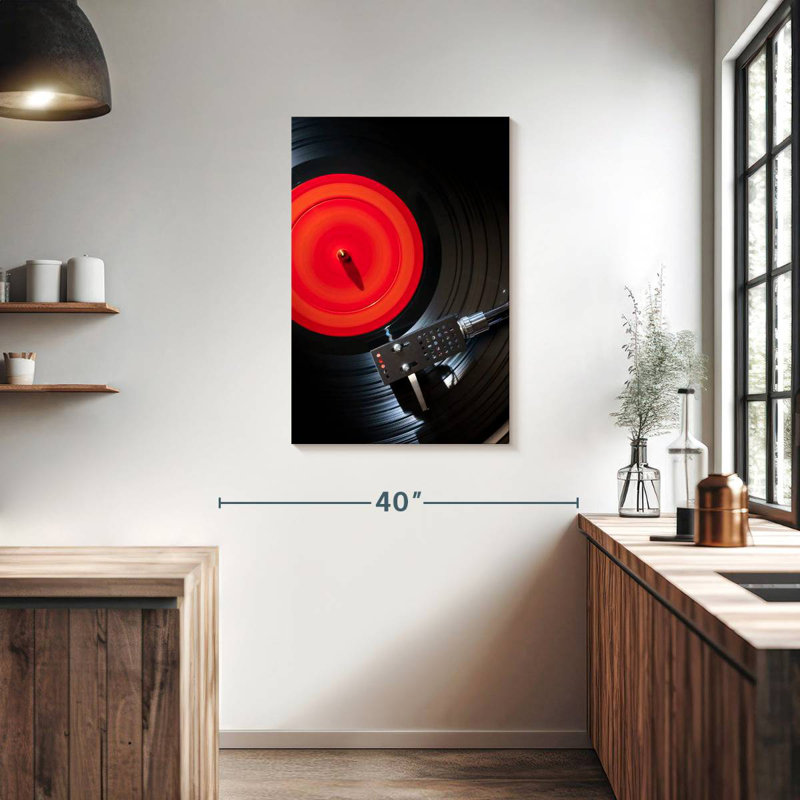 Abarca Playing Vinyl, 36" H x 24" W