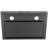 Ancona 30" Convertible Wall Mount Rectangular Style Range Hood in Black Stainless Steel