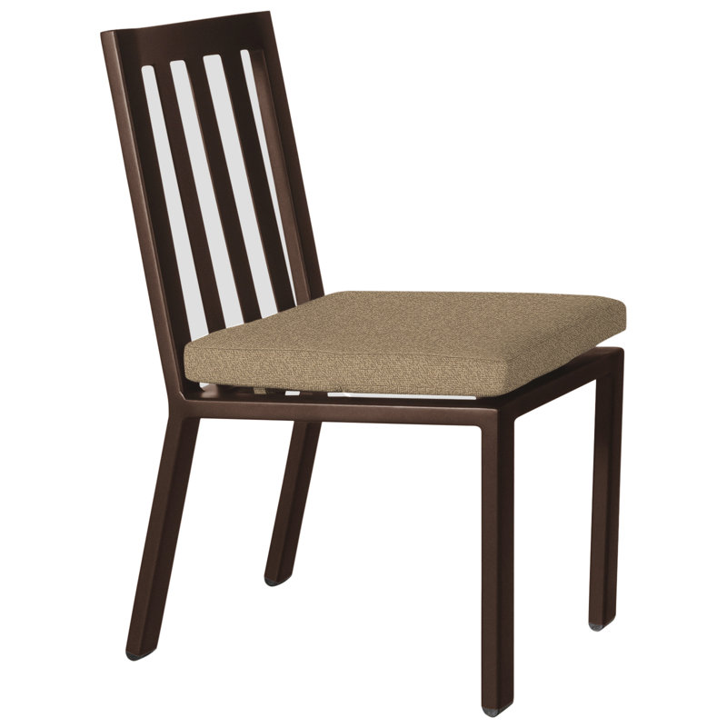 Aris Outdoor Dining Side Chair, Copper Creek, Sahara Cafe