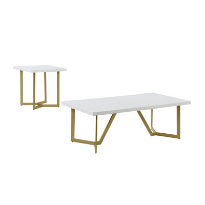 Jakubowicz 2 Piece Coffee Table Set -  Mercer41, 796C90303BAA4EDBB630EFDB96D98CBF