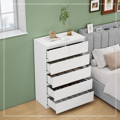 Modern Storage Chest with 5 Drawers