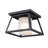 1 - Bulb Outdoor Flush Mount