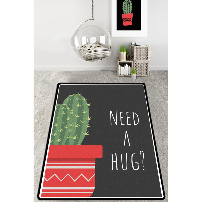 Stylish Area Rug, 5.2 x 7.5 Feet, 100% Polyester, 0.4-inch Pile Height | Antibacterial, Non-Slip Underside, Machine Washable | Perfect for Living Room, Bedroom, or Dining Area | Easy Care, Elegant Design