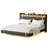 Komor Upholstered Storage Bed with Charging Station and LED Lights-1090827076-1090827077