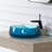 Resin 17.7'' Bathroom Vessel Sink With Pop-Up Drain-115275469