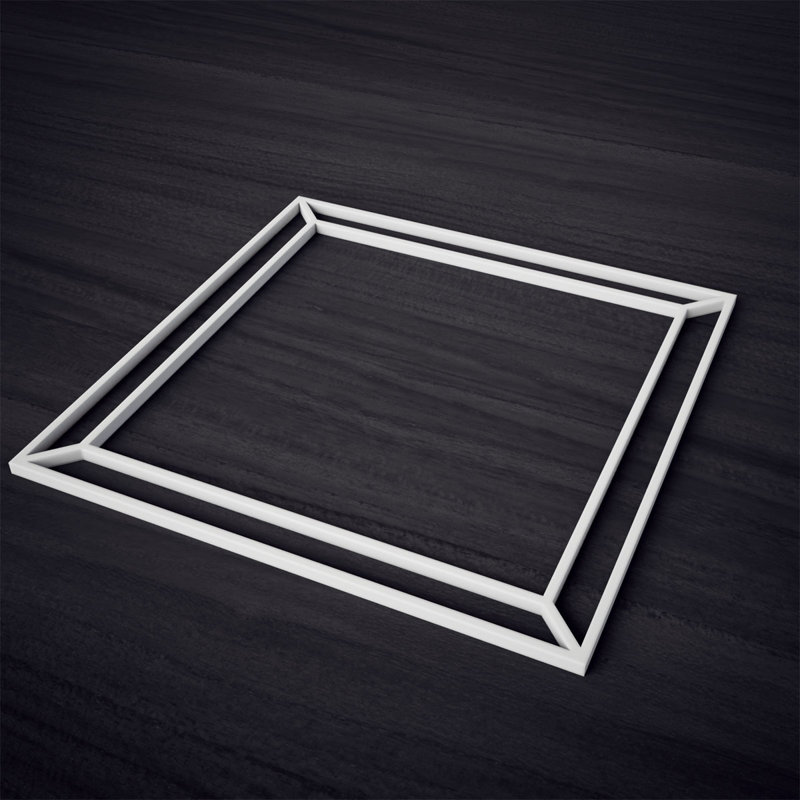 Panneau de papier peint Fairplay, H 15,375 po x l 15,375 o x P 0,375 po