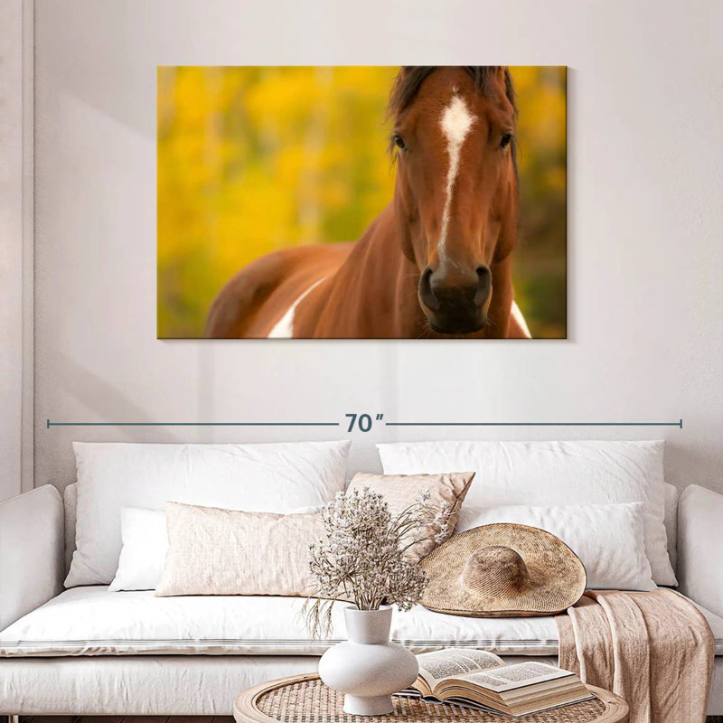 Brampt Painted Horse, 30" H x 45" W