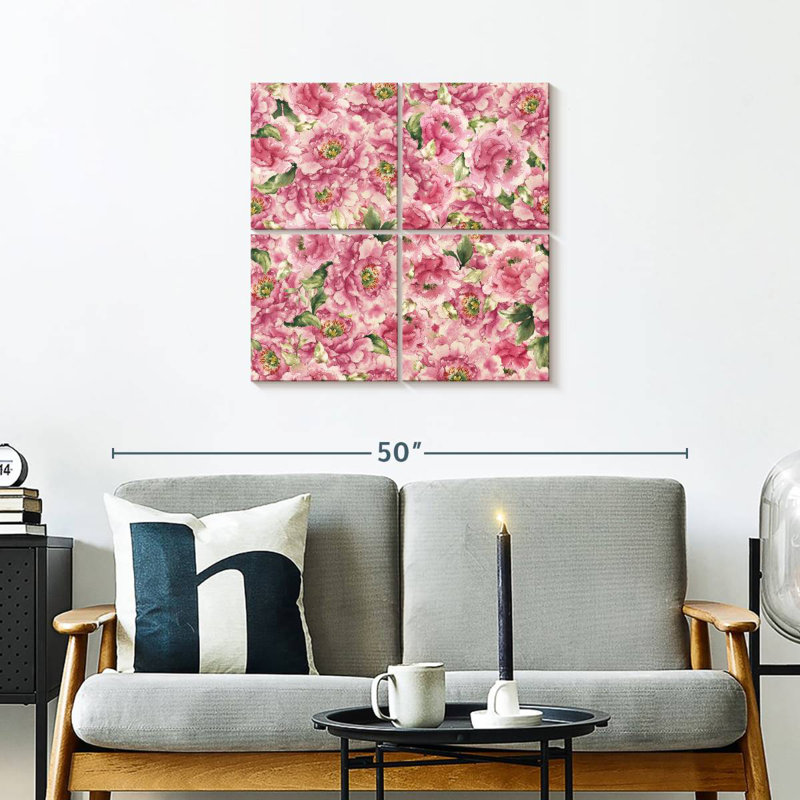 Harnek Bloom Pattern, 26" H x 26" W