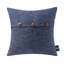 Coussin en lin 18 po avec fermeture à boutons noix de coco-515065006-515065010-488810377