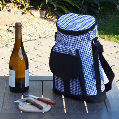 Refroidisseur à vin pour 2 bouteilles Houndstooth