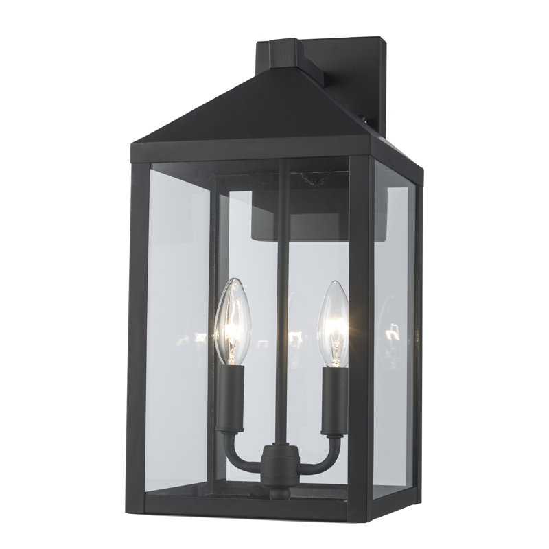 Pericles Iron Wall Light, 16.8" H x 7.8" W x 7.8" D