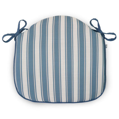 rucomfy Beanbags Water Resistant Seatpad. Pre Filled Foam, Strong Ties for Outdoor Funiture, Multiple Sizes