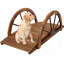 Passerelle de jardin en bois 3,3 pi