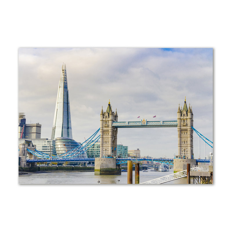 River Thames London - Wrapped Canvas Print