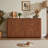 6-Drawer Dresser With Curved Wave Design, Modern Chest For Bedroom And Living Room, Spacious Storage And Stylish Organization