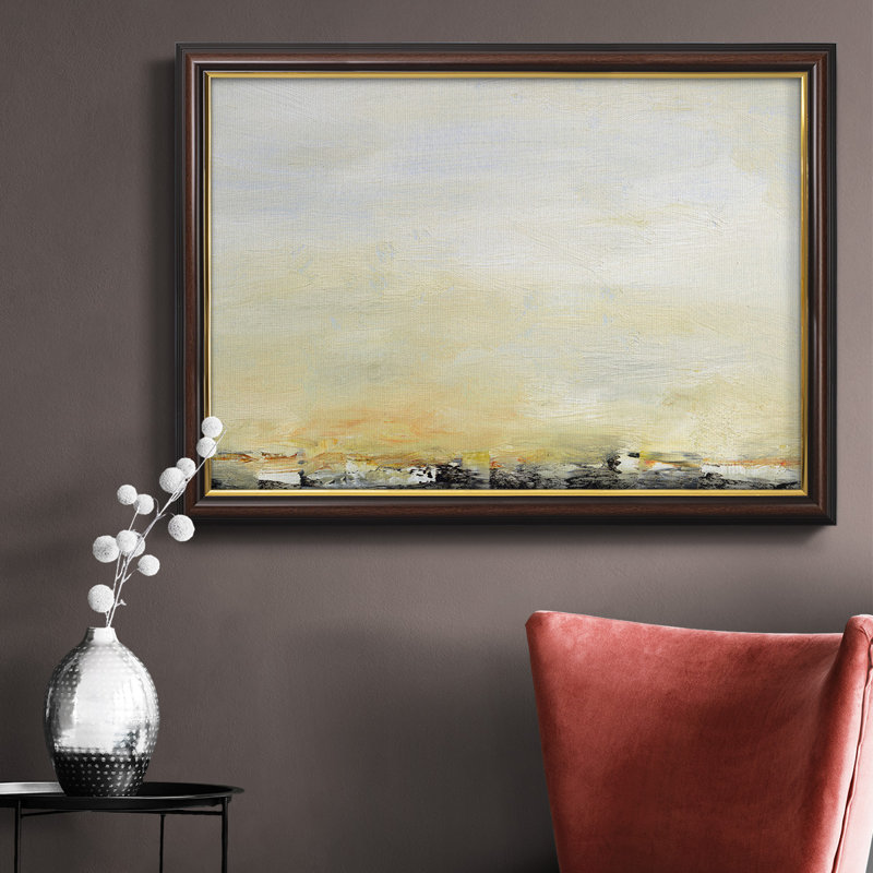 Toile encadrée de qualité supérieure «Lingering Light II» - prête à être accrochée, H 24 po x l 36 po x P 1 po