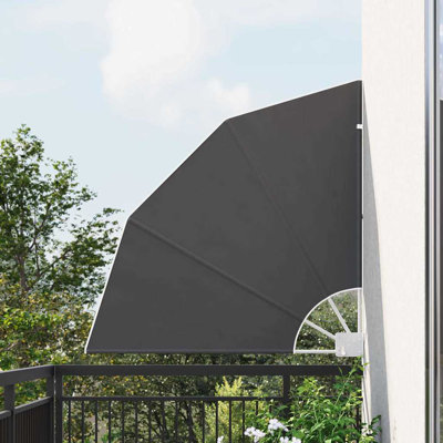 New Patio Balcony Side Awning Collapsible Garden Multi Sizes Multi Colours