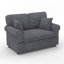 Canapé-lit en chenille avec coussin amovible-1171106394