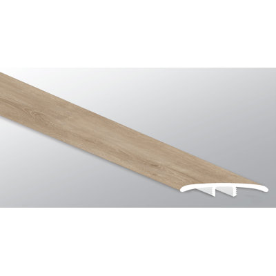 Moulure de finition en vinyle de luxe Chêne raffiné, épaisseur 0,27 po x longueur 94 po x largeur 1,77 po