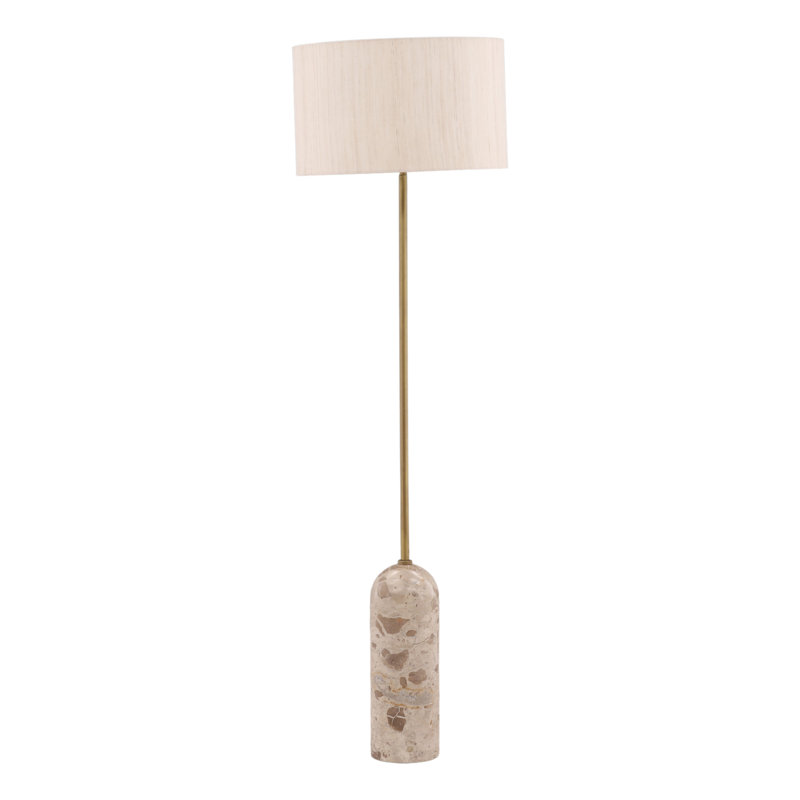 Latrice Floor Lamp Cream