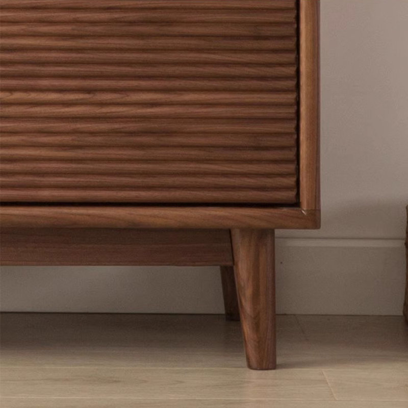 Armoire de rangement et buffet en bois de style moderne, H 35,04 po x l 51,18 po x P 17,72 po